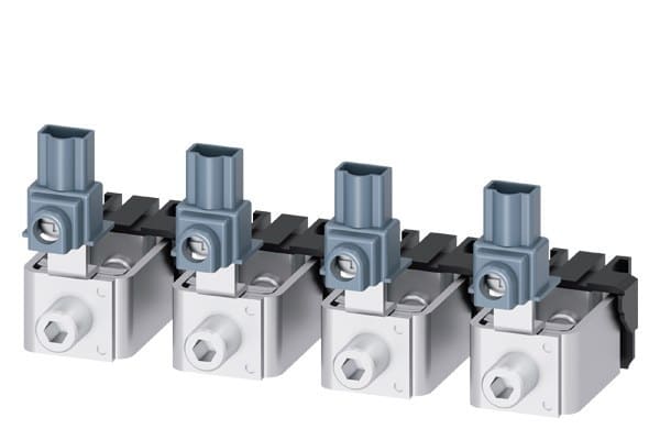 SIEMENS - Rahmenklemme mit Hilfsleiterspannungsabgriff 4 ST. Zubehör für: 3VA5 250