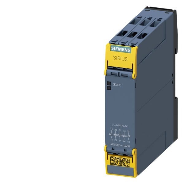 SIEMENS - Zwangsgeführtes Koppelrelais, 4S+1Ö, AC/DC 24-240V, Schraubanschluss, SIL 2/PL c