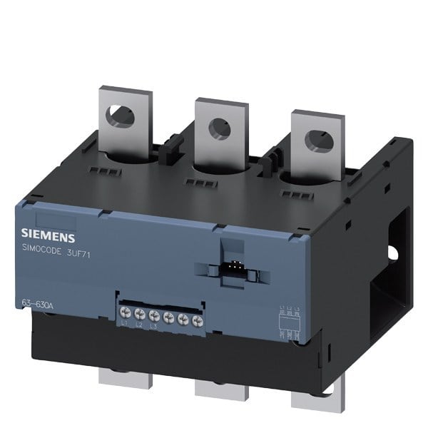 SIEMENS - Strom-/Spannungserfassungsmodul 63-630A, 690V, Baubreite 145mm Schienenanschluss