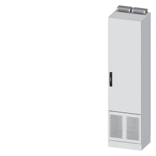 SIEMENS - ALPHA DIN Trafo-Schrank H=1950 B=500 T=400 incl. 100mm Sockel Stahlblechtür