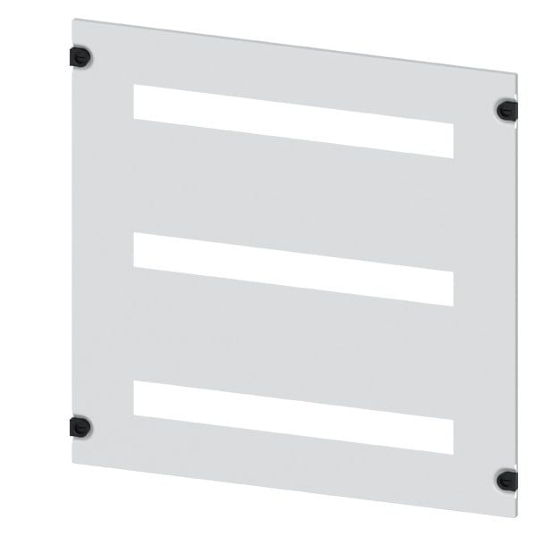 SIEMENS - ALPHA 630 Universal, Feldabdeckung mit Ausschnitten 3x 24TE, Reihenabstand 20...