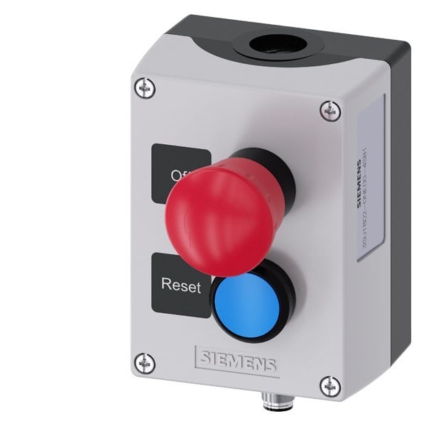 SIEMENS - Gehäuse für Befehlsgeräte, 22 mm, rund