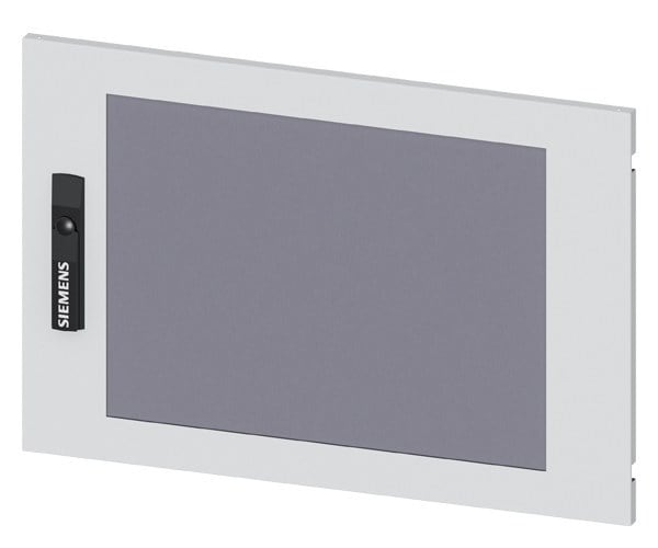 SIEMENS - ALPHA 125, 630 Universal, Tür IP43, Klarsicht (einfache Ausführung), RAL7035,...