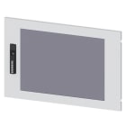 SIEMENS - ALPHA 125, 630 Universal, Tür IP43, Klarsicht (einfache Ausführung), RAL7035,...