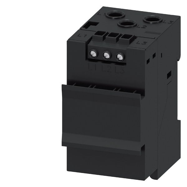 SIEMENS - Strom-/Spannungserfassungsmodul, 0,3-4A, 690V, Baubreite 45mm, Durchsteckwandler