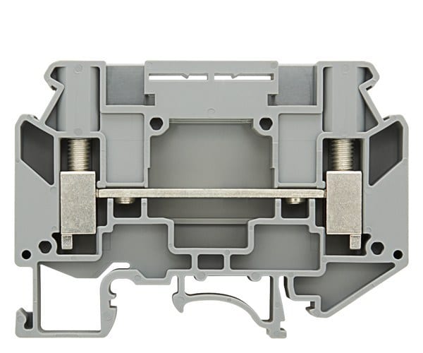 SIEMENS - Messtrennklemme, 6mm2 Durchgang Schraubbefestigung 2 Anschlüsse ISOLATING