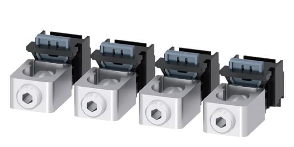 SIEMENS - Rundleiteranschlussklemme 4 St. Zubehör für: 3VA5 125