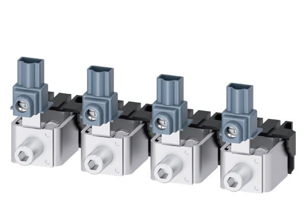 SIEMENS - Rahmenklemme mit Hilfsleiterspannungsabgriff 4 ST. Zubehör für: 3VA5 250