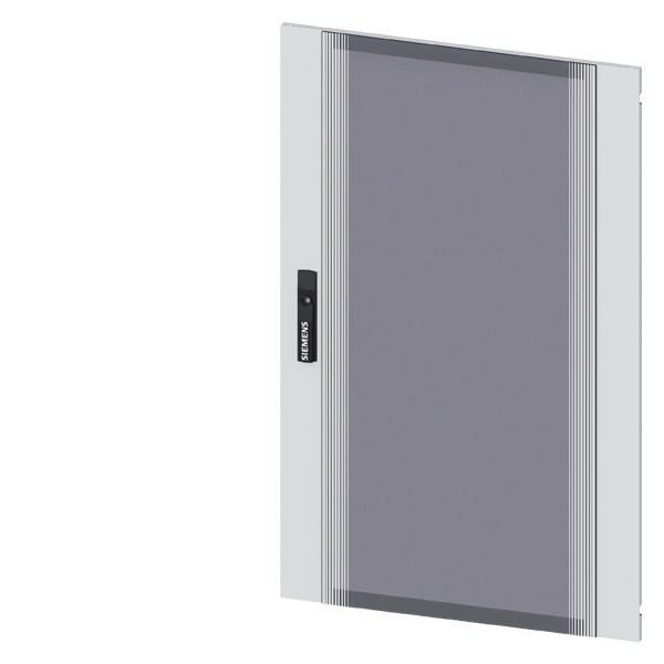 SIEMENS - ALPHA 630 Universal, Tür IP55, Klarsicht (Giugiaro-Design), RAL7035, H=1000, ...