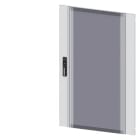 SIEMENS - ALPHA 630 Universal, Tür IP55, Klarsicht (Giugiaro-Design), RAL7035, H=1000, ...