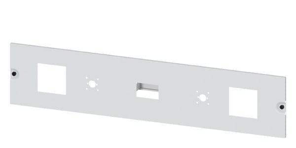 SIEMENS - ALPHA 630 Universal, Feldabdeckung für 2 Messgeräte 96x 96+2 Umschalt. H=200m...