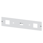 SIEMENS - ALPHA 630 Universal, Feldabdeckung für 2 Messgeräte 96x 96+2 Umschalt. H=200m...