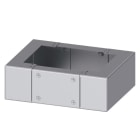 SIEMENS - ALPHA 630 Universal, Sockel, blaugrün Basic Blende abnehmbar, H=100, B=300