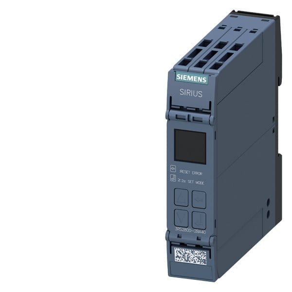 SIEMENS - Temperaturrelais, universell, Display, IO-Link, 2 W, Federzuganschluss
