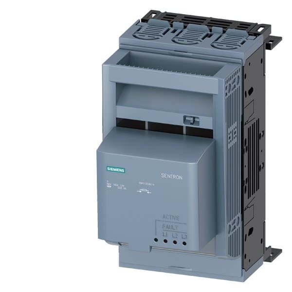 SIEMENS - SENTRON, Sicherungslasttrennschalter 3NP1, 3-polig, NH00, 160 A