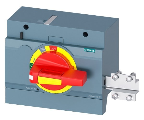 SIEMENS - Frontdrehantrieb NOT-AUS IP30 mit Türverriegelung für 3VA5/6 400/600