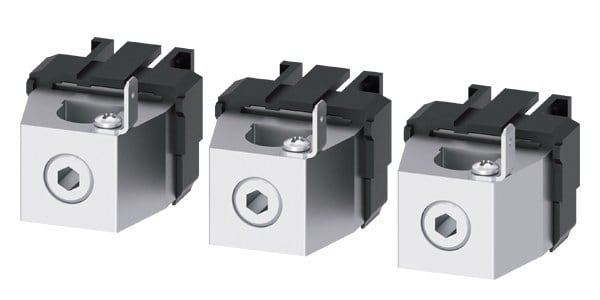 SIEMENS - Rundleiteranschlussklemme Cu mit Hilfsleiterspannungsabgriff 3 St. Zubehör