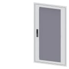 SIEMENS - ALPHA 125 NF Klarsichttür mit Blendrahmen für UP, einfache Ausführung, Höhe=1...