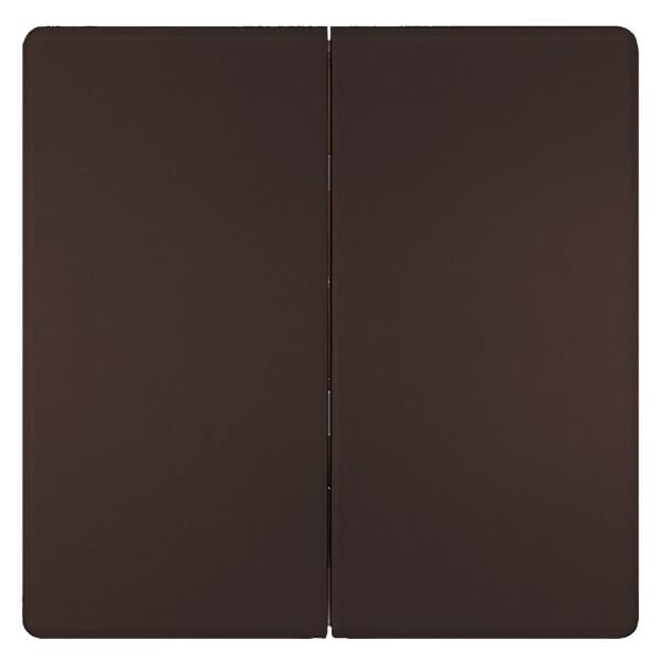 SIEMENS - DELTA style Wippe 2-fach neutral für Serienschalter, schoko