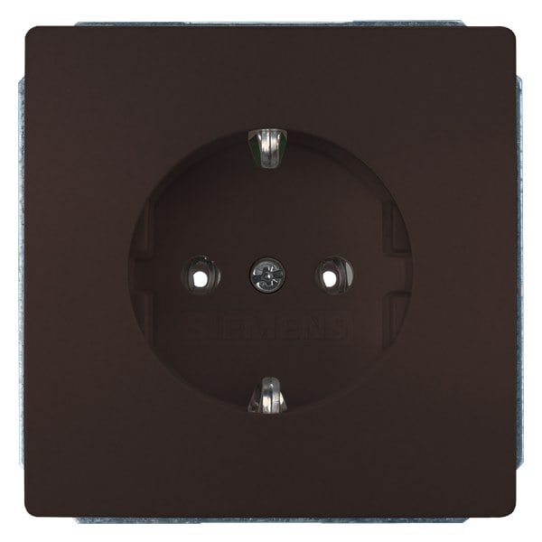 SIEMENS - DELTA style SCHUKO-Steckdose, schoko