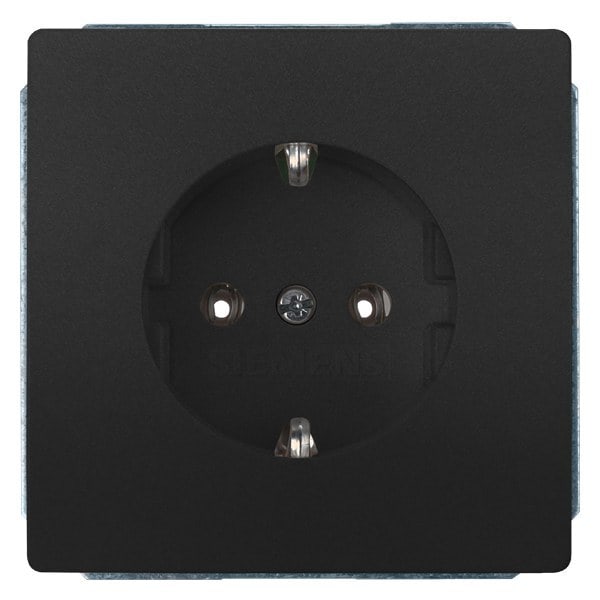 SIEMENS - DELTA style SCHUKO-Steckdose, anthrazit