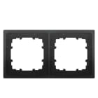 SIEMENS - DELTA style anthrazit Rahmen 2-fach