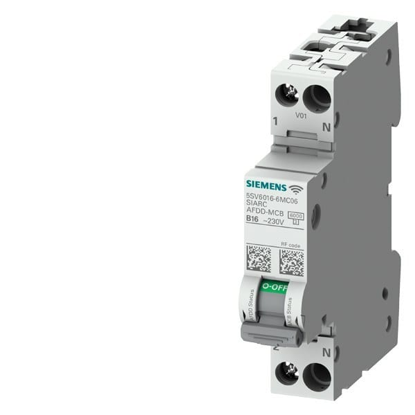 SIEMENS - Brandschutzschalter-LS-Kombi 5SV6 COM, Messfunktion, Kommunikation 230V 6kA, ...