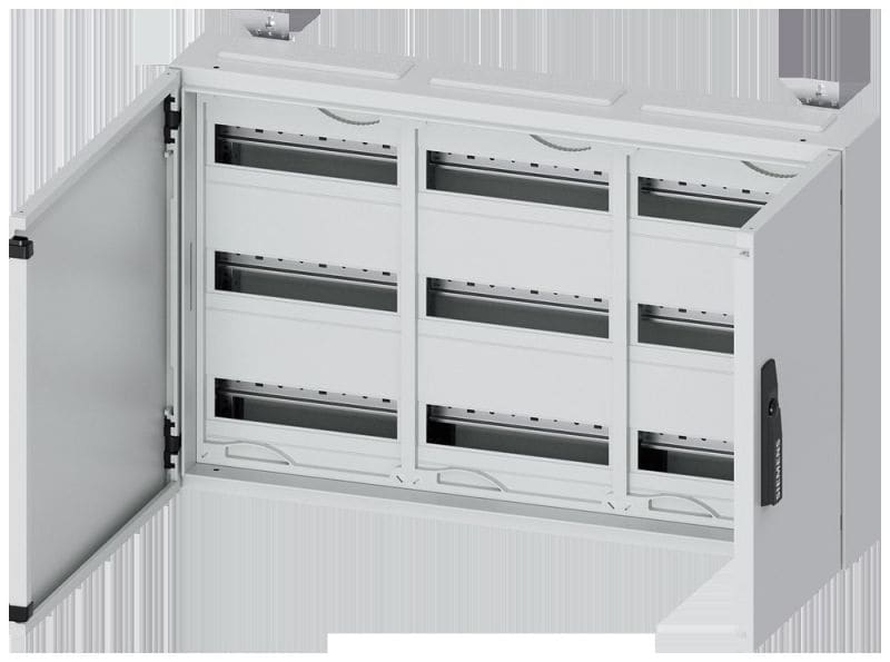SIEMENS - ALPHA 160 DIN Wandverteiler Aufputz, IP44, SK2, H=500 B=800 T=140 mm