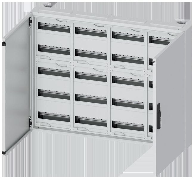 SIEMENS - ALPHA 160 DIN Wandverteiler Aufputz, IP44, SK2, H=800 B=1050 T=140 mm