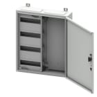 SIEMENS - ALPHA 160 DIN Wandverteiler Aufputz, mit Multimedia-Feld RAL 9016, IP31, SK2