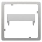 SIEMENS - DELTA style Adapterrahmen für Bewegungsmelder mit 5TC158x, platinmetallic