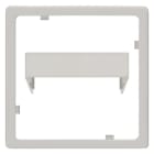 SIEMENS - DELTA i-system Adapterrahmen für Bewegungsmelder mit 5TC158x, titanweiß