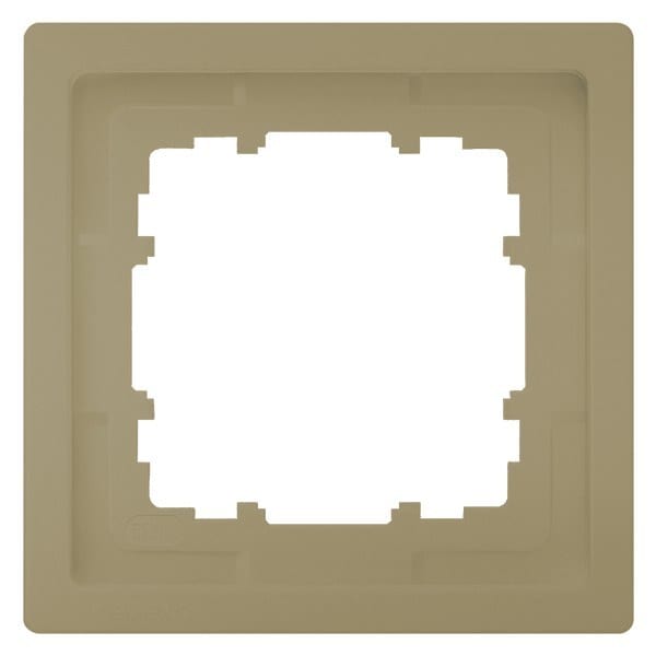 SIEMENS - DELTA style gold Rahmen 1-fach