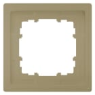 SIEMENS - DELTA style gold Rahmen 1-fach