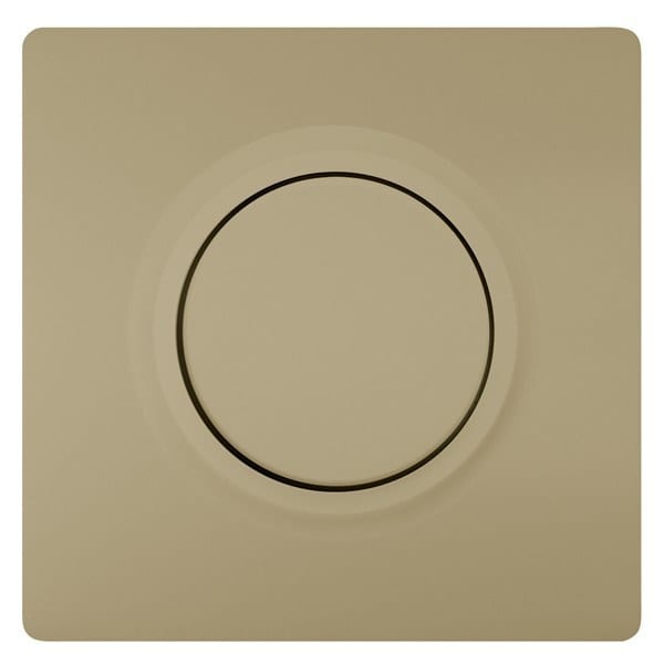 SIEMENS - DELTA style Abdeckplatte für Dimmer mit Drehknopf, gold
