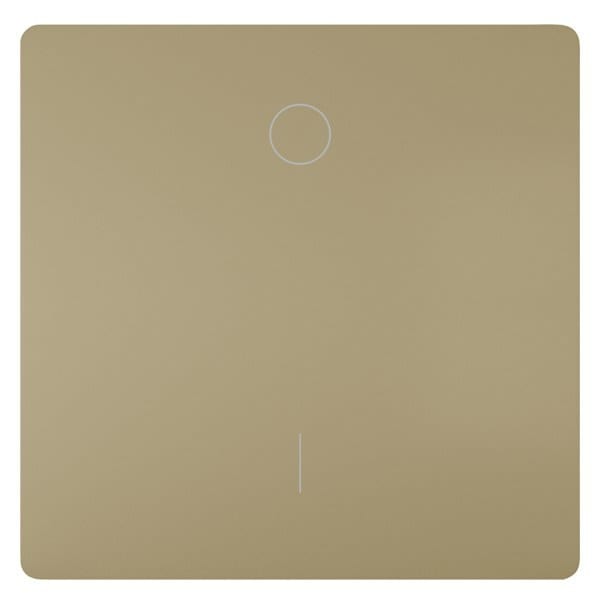 SIEMENS - DELTA style gold Wippe 2-f Symbol Auf/Ab 68x68mm