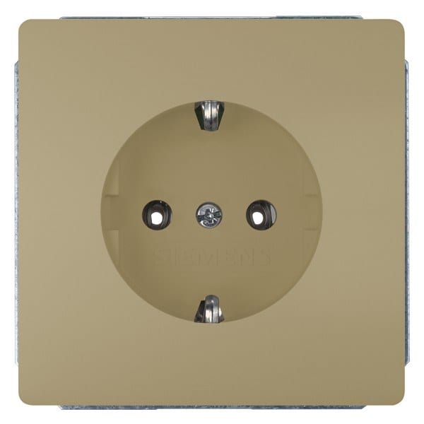 SIEMENS - DELTA style SCHUKO-Steckdose, gold