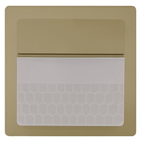 SIEMENS - DELTA style Adapterrahmen für Bewegungsmelder mit 5TC158x, gold