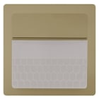 SIEMENS - DELTA style Adapterrahmen für Bewegungsmelder mit 5TC158x, gold