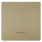 SIEMENS - DELTA style gold Wippe mit Fenster 68x68mm