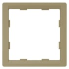 SIEMENS - DELTA style gold Zwischenrahmen zum Einbau von Geräten mit 55x55mm