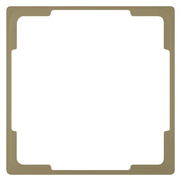SIEMENS - DELTA style gold Zwischenrahmen zum Einbau von Geräten mit 65x65mm