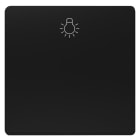 SIEMENS - DELTA i-system Wippe mit Symbol Licht, soft schwarz