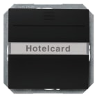 SIEMENS - DELTA i-system Hotelcard-Schalter beleuchtet mit Fenster und Schriftfeld, sof...