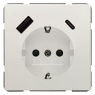 SIEMENS - DELTA style USB-SCHUKO-Steckdose 2 USB A+C Leistung: bis zu 18 W, titanweiß