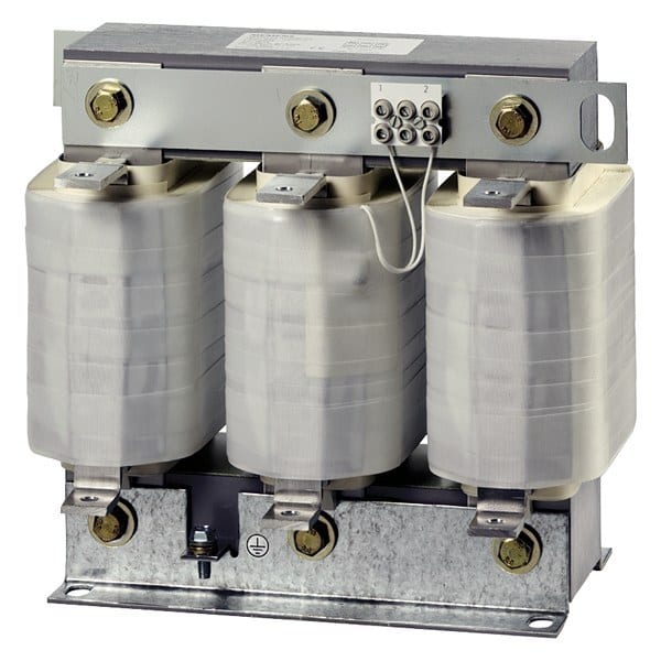 SIEMENS - Kommutierungsdrossel, 3-Ph., UN1(V) 400, Ithmax 1(A)/F1(Hz):1310/50