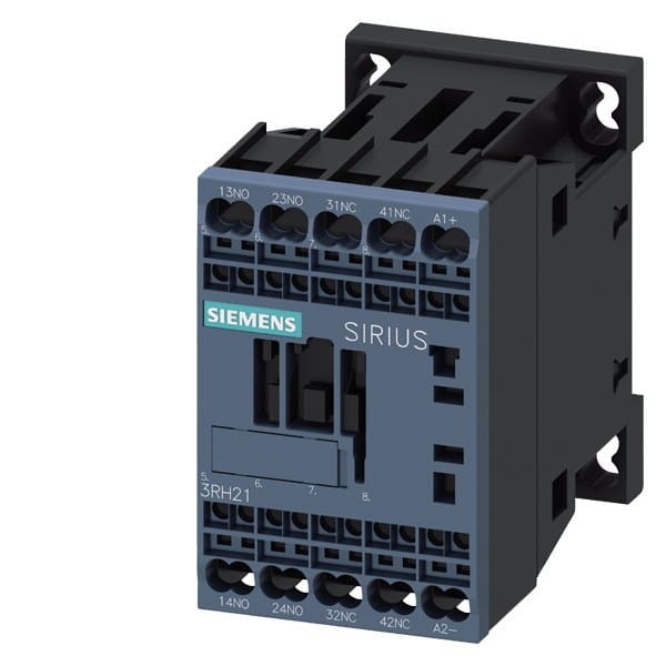 SIEMENS - Hilfsschütz für Bahn 2S+2Ö, DC24V, 0,7-1,25*US, mit integriertem Varistor, S00