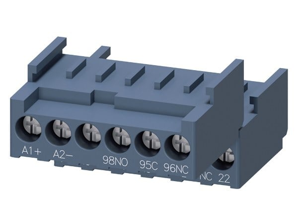 SIEMENS - Steuerstromkreisklemmen 3RA61 Schraubtechnik 2 Klemmen je Packung