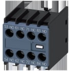 SIEMENS - Hilfsschalter frontseitig, 2S+2Ö, Strombahn 1S, 1Ö, 1Ö, 1S, Schraubanschluss