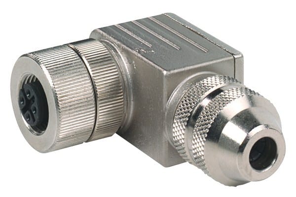 SIEMENS - M12 Buchse, PROFIBUS, gewinkelt, 5-polig, B-kodiert, Schraubanschluss